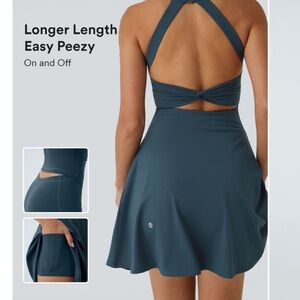 Large Black Halara active dress/romper